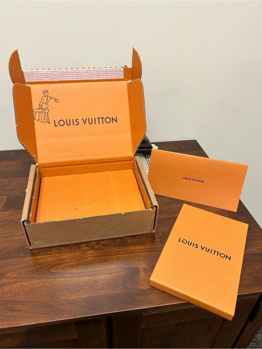 Louis Vuitton The Jane notebook with stickers. Winter addition.